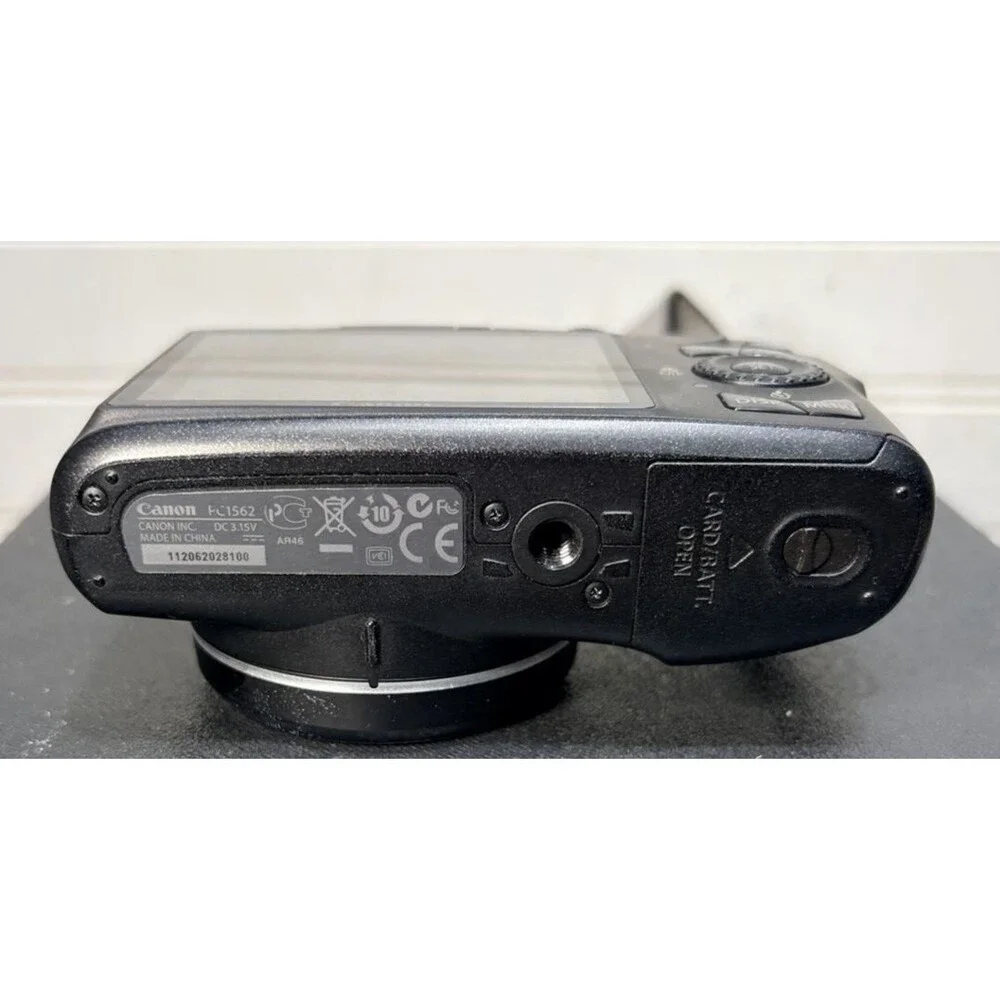 Canon PowerShot SX130 IS 12.1MP Digital Camera in Box SD Card **tested**